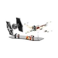 UNIQUEDISPLAY Display Stand for LEGO 75393 TIE Fighter & X-Wing Mash-up
