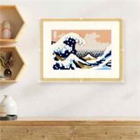 UNIQUEDISPLAY Display Case for Lego 31208 Hokusai The Great Wave