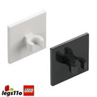 LEGO 15210 / 65673 - Pack of 1x 2x 4x - NEW Square 2x2 Clip-On Sign