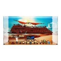 UNIQUEDISPLAY Display Case For Lego 75396-7 Jabba's Sail Barge & Desert Skiff