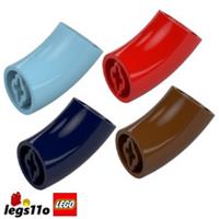 LEGO 5489 - Pack of 1x 2x - NEW Round Elbow Brick (Longer) with Axle Holes 3cm