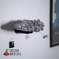 Wall Mount for LEGO 75405 Home One Starcruiser midi Star Wars Gecko Bricks