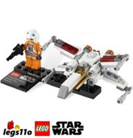 LEGO Star Wars - X-Wing Starfighter & Pilot minifigure from 2012 set 9677 NO BOX