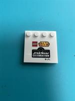 STAR WARS Celebration VII 2015 LEGO 4x4 Printed Base Plate