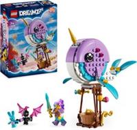 LEGO DREAMZzz 2-in-1 Izzie's Narwhal Hot-Air Balloon Toy, 71472