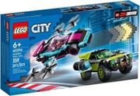 LEGO 60396 City Modified Race Cars - 2-Car Set, Ages 5+, Vehicle Toys