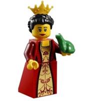 LEGO Queen Minifigure with Frog from Set 7952 NEW RARE