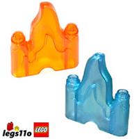LEGO 70880 - Pack of 1x 2x 4x - NEW Flame / Ice Brick 1x4 - 3.5cm x 3.2cm