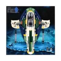 UNIQUDISPLAY Wall Display For LEGO 75409 Jango Fett's Firespray Class Starship
