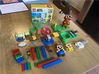 LEGO 71360 Mario Starter Set- Complete With Brand New 71420 Rhambi The Rhino