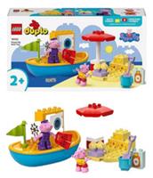 LEGO 10432 Duplo Peppa Pig Boat Trip Toy For Toddlers Kids Birthday Gift 2+