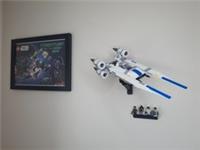 Wall mount for LEGO 75399 U-Wing Starfighter