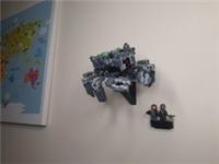 Wall mount for Lego 75361 Star Wars Spider Tank