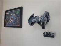 Wall mount for LEGO 75347 TIE Bomber