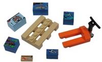 LEGO Pallet Truck, Pallet & 5x Lego Boxes NEW!!