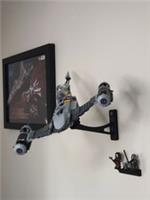 Wall mount for LEGO 75325 The Mandalorian N-1 Starship