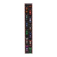 UNIQUEDISPLAY Wall Mounted Display for LEGO F1 Collectible Race Cars 71049