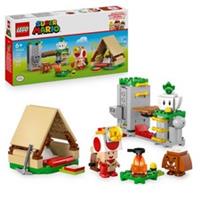 LEGO Super Mario Captain Toad's Camp - Interactive Toy with 3 Figures incl. a Go