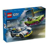 Lego City 60415 Police Car and Muscle Car Chase Set for Kids 6+