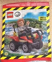 Lego Jurassic World Park Mini Figure Car Item Number 122503 New Sealed