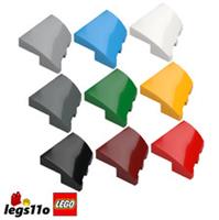 LEGO 5095 Pack of 1x 2x 4x - Slope 2x2x0.6 Curved LEFT Angle NEW