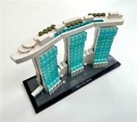 LEGO Architecture - Marina Bay Sands (21021) New Parts inc Printed Plate - RARE