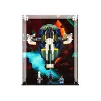 UNIQUEDISPLAY Display Case for LEGO 75433 Jango Fett's Starship