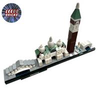 LEGO Architecture: Venice (21026) New Parts inc Printed Nameplate & Block - RARE