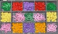 LEGO 284x Flowers And Tree Leaves - Colourful Garden Assortment Selection