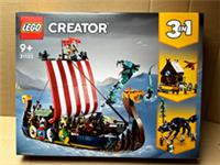 LEGO Creator Viking Ship and the Midgard Serpent (31132) Brand New, Free Postage