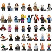 Harry Potter Toy Custom Lego Mini Figures Voldermort Dobby Model Hogwarts Hero