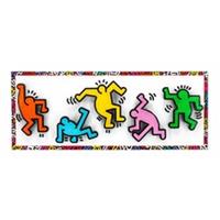UNIQUEDISPLAY Wall Display For LEGO 31216 Keith Haring Dancing Figures