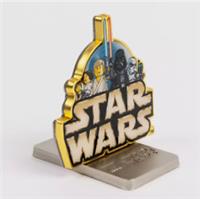 LEGO 5008948 Star Wars Retro Magnet with Display Stand and Magnet Mount -Rare