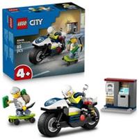 LEGO City 60455 Police Motorcycle Chase Age 4+ 65pcs | Free Postage
