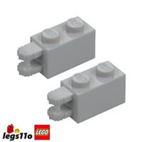 LEGO 30540 / 54672 - Pack of 2x - NEW Hinge Brick 1x2 with Horizontal Fingers