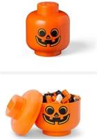 LEGO PUMPKIN STORAGE HEAD SMALL BOYS BRAND NEW IN BOX FREE P&P HALLOWEEN