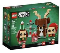 LEGO Christmas Brickheadz Reindeer Elf and Elfie Set 40353 NEW SEALED. Free Post