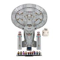 UNIQUEDISPLAY Vertical Display Stand For Star Trek: U.S.S. Enterprise NCC-1701-D