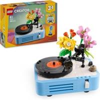 LEGO Creator 3in1 Record Player with Flowers Building Toy - Rebuilds Into a R...