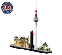 LEGO Architecture: Berlin (21027) New Parts inc Printed Nameplate & Artwork RARE
