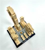 LEGO Architecture: Rockefeller Center (21007) New Parts inc Printed Nameplate