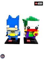 LEGO Brickheadz: Batman & The Joker (41491) SDCC 2016 - inc Printed Parts RARE