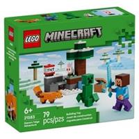 Lego 21583 Minecraft Steve's Taiga Adventure