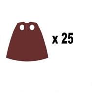 25 x Capes Brown for Lego Minifigs NEW