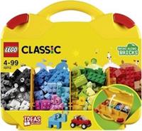 LEGO 10713 Classic Creative Suitcase 213 Piece Brick Box Starter Set for Ages 4+