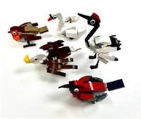LEGO: HUB Birds (4002014) - Employee Exclusive Set - 100% Brand New Parts / Rare
