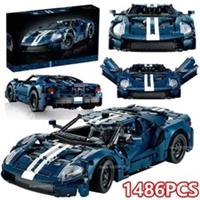 Technical Set 42154 2022 Ford GT Building Blocks Icons 1468pcs Car Toys Gifts