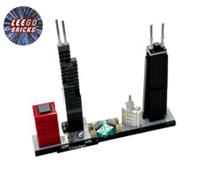 LEGO Architecture: Chicago (21033) New Parts inc Printed Nameplate - RARE