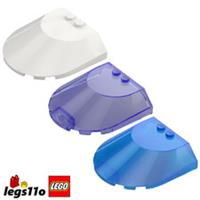 LEGO 5475 Pack of 1x 2x - Windscreen 6x6x1.3 Curved Shell NEW