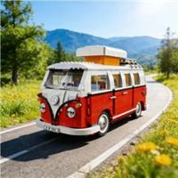 Creator Expert Volkswagen T1 Camper Van VW VDUB Red Building Kit Retired Set